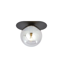 Lampa sufitowa Emibig PLAZA 1 Czarny/GRAFIT 1119/1