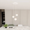 Lampa wisząca Emibig ROYAL 3 WH 1244/3
