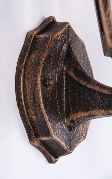 Kinkiet K-5006A UP CZARNY/ZŁOTY z serii LOZANA