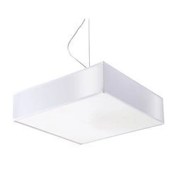Lampa wisząca Sollux HORUS 35 Lampa PVC, Stal, biały 2 x15W LED, SL.0132