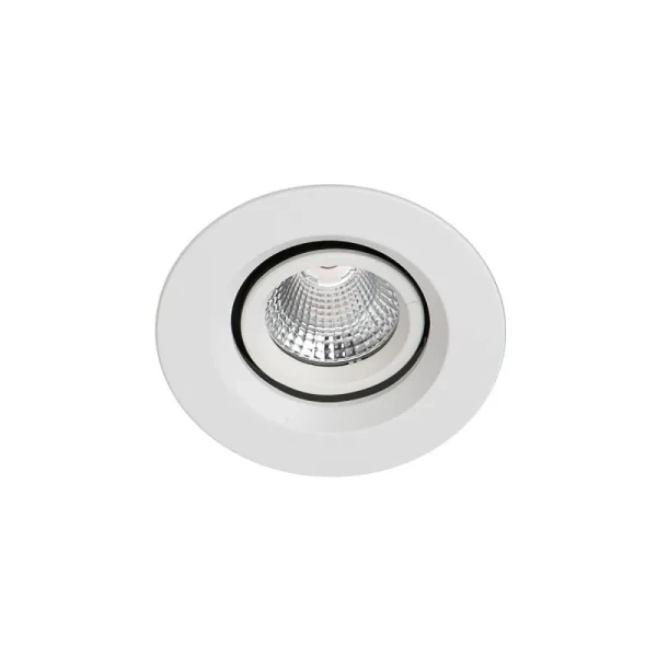 Oprawa wpuszczana Torres Deep Adjust 8,2cm 9W LED ciepła biel 3000K | biały