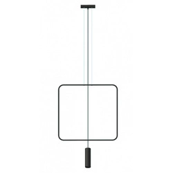 Lampa wisząca RANA 1 TH.018CZ czarna 1xGU10