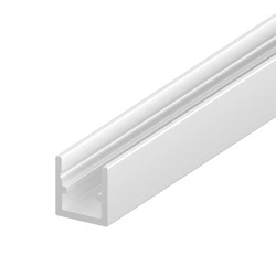 Profil LED P4-4 MIKRO natynk 200cm szer. 7mm | do osłonek C21 | biały