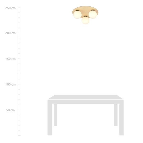 Lampa sufitowa Emibig KENZO 3B 1142/3B