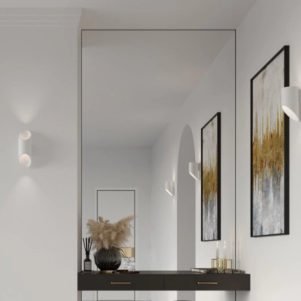 Kinkiet Sollux PENNE 30 aluminium biały 12W LED, SL.0108