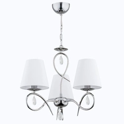 Żyrandol ALFA SYNA CHROM 3xE14 56cm | 28203