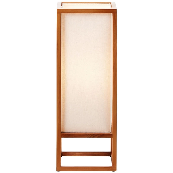 Lampa stojąca Brilliant Seaside 1x40W E27 Naturalny Drewno/Tekstylia