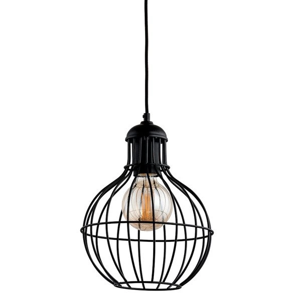 Lampa sufitowa GRENADA I czarny śr. 25cm