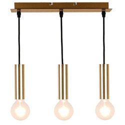 Lampa wisząca DALLAS LEDEA, 50103035, 142 mm, złota, 3x40W E27