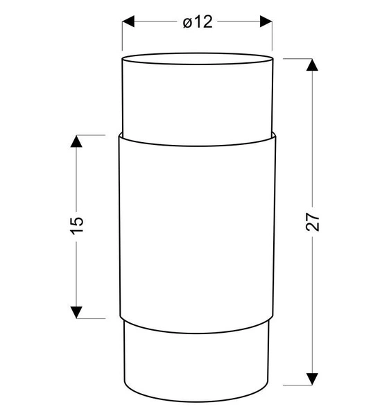 Lampa stołowa/nocna WRING 41-28006 transparentna/biała 1x60W E27