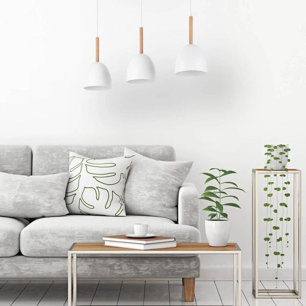 NORD WHITE LAMPA WISZĄCA 3 PŁ 4869