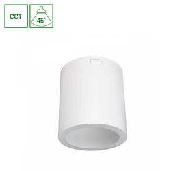 CHLOE COMPLETE NATYNKOWA 7W CCT 230V 45ST IP20 UGR<19 FI90X100MM BIAŁY OKRĄGŁA