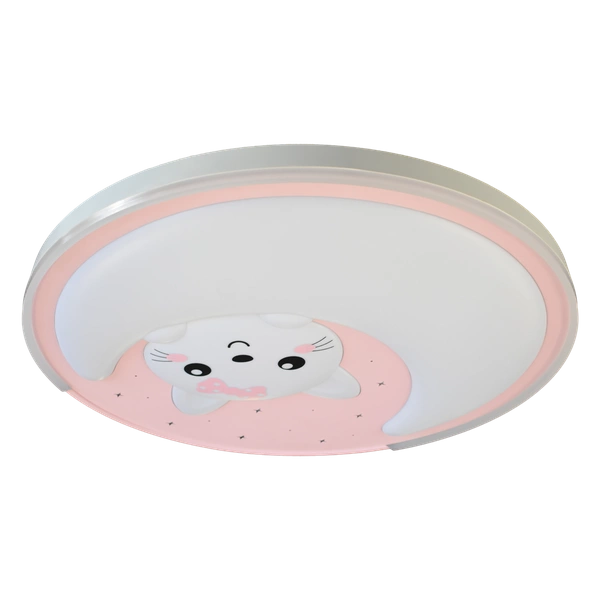 Plafon MOONCAT PINK 34W LED