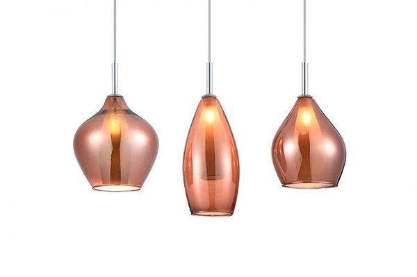 Azzardo AMBER MILANO 3 CLEAR 3075