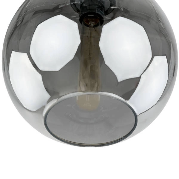 Lampa wisząca SPECTRE śr. 28cm E27 | dymiony