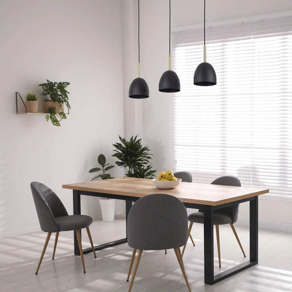 NORD BLACK LAMPA WISZĄCA 3 PŁ 4871