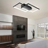 Plafon Modern 48W DL-A02 + Pilot | Czarny