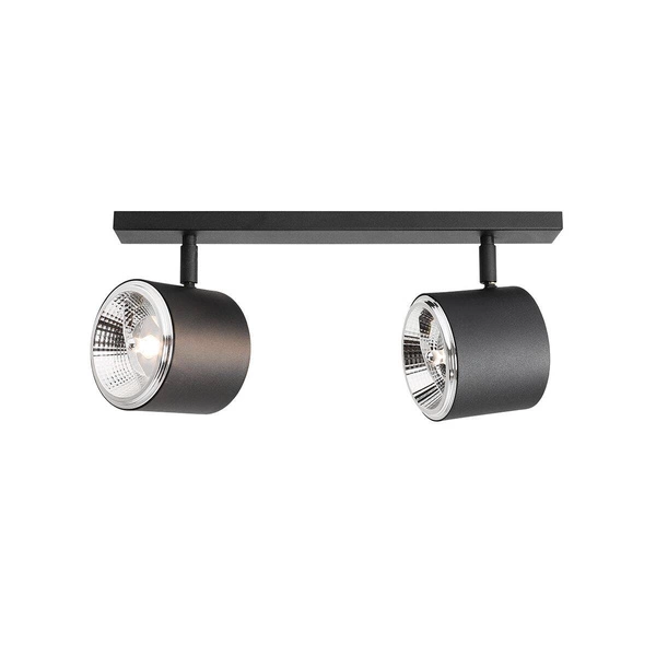 Aldex Lampa sufitowa BOT 2, 1047PL_H, czarna, 2x35W GU10