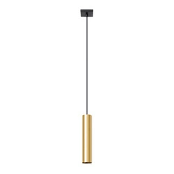 Lampa Wisząca LAGOS 1 złoty połysk