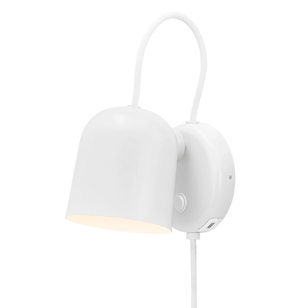 Kinkiet ANGLE GU10 25W Metal | Biały