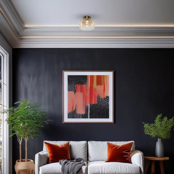 Lampa sufitowa VASO AMBER 4W