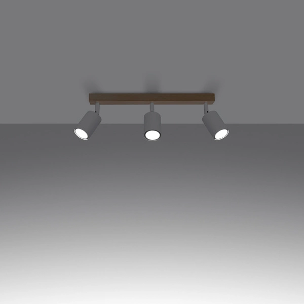 Plafon VERDO 3L biały