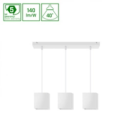 CEL ZOSMA 2 SQUARE 840 27W 230V 40st White X3 ZWIESZANA DALI