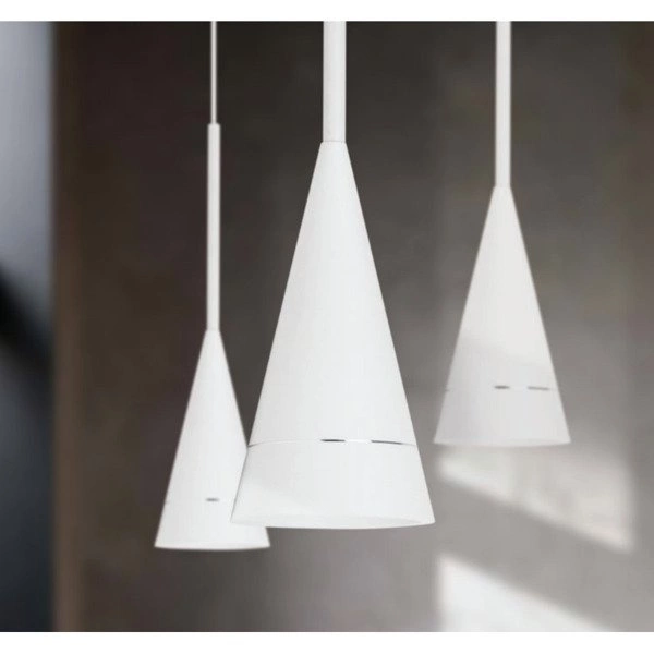 Lampa wisząca nowoczesna OSMA 5W ciepła 3000K biały śr. 7,4cm