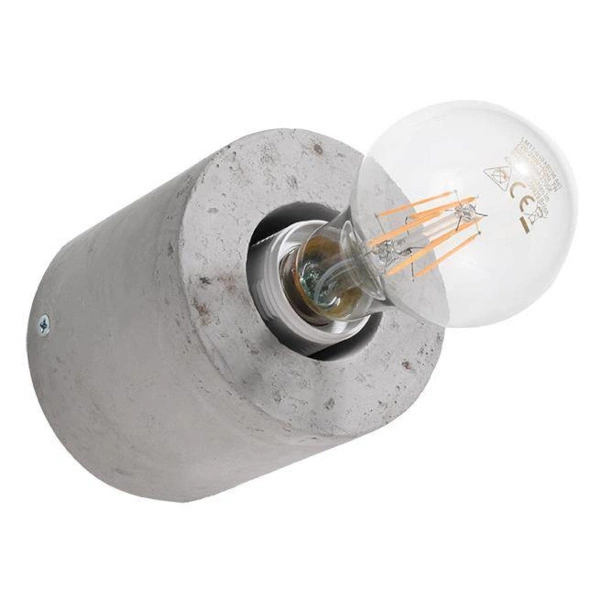 Kinkiet SALGADO, SL.0679, szara, 1x60W E27