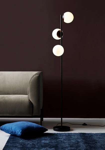 Lampa stojąca LILLY E14 25W Metal | Czarny