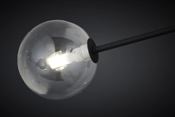 Nowoczesny Żyrandol MOKA wys. 47-69cm 4xG9 4xGU10
14W IP20 | Czarny