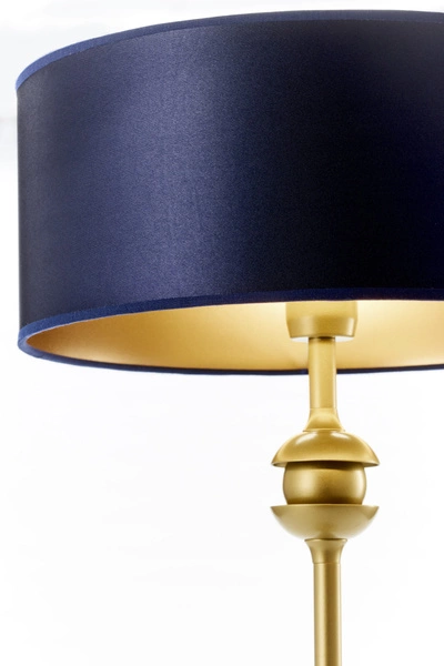 Klasyczna Lampa biurkowa KASZMIR wys. 54cm 1xE27 15W IP20 | złoty połysk