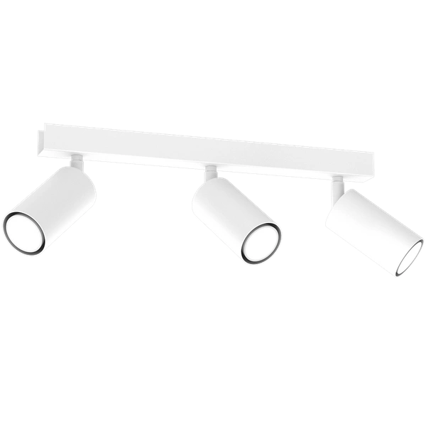 Lampa sufitowa HUDSON, MLP8803, biała, 3x8W GU10