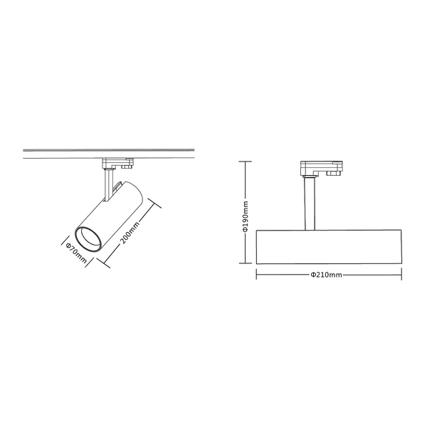 Reflektor Sumba 35W 2700/4000K Biały 3 Obwodowy