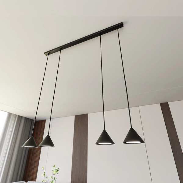 Lampa wisząca Emibig ELIT 4 Czarny 1330/4