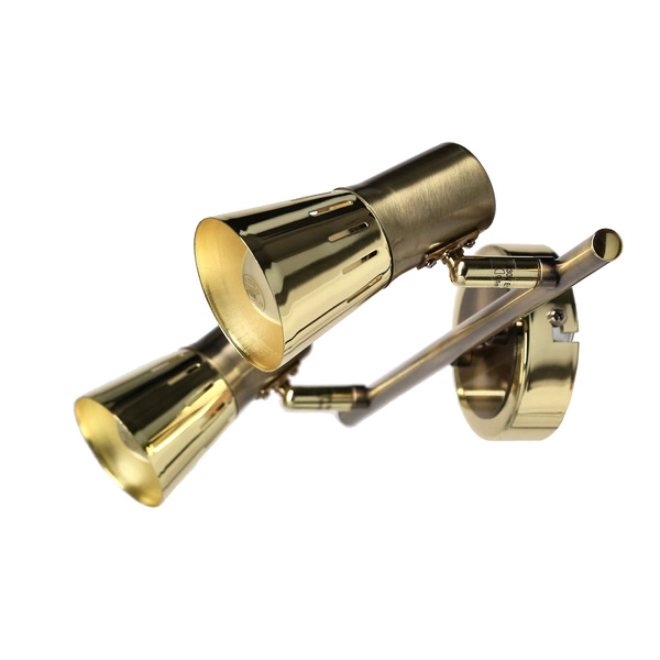 Lampa sufitowa/ścienna ARENA listwa 92-84487 złoto patyna 2xE14 R50