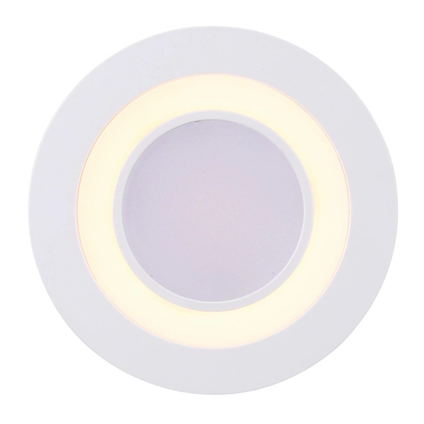 Oprawa wpuszczana CLYDE LED 2700K Biała ciepła Plastik | Biały