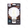Żarówka LED kulka Filament E27 8W  G80 zimna 6500K