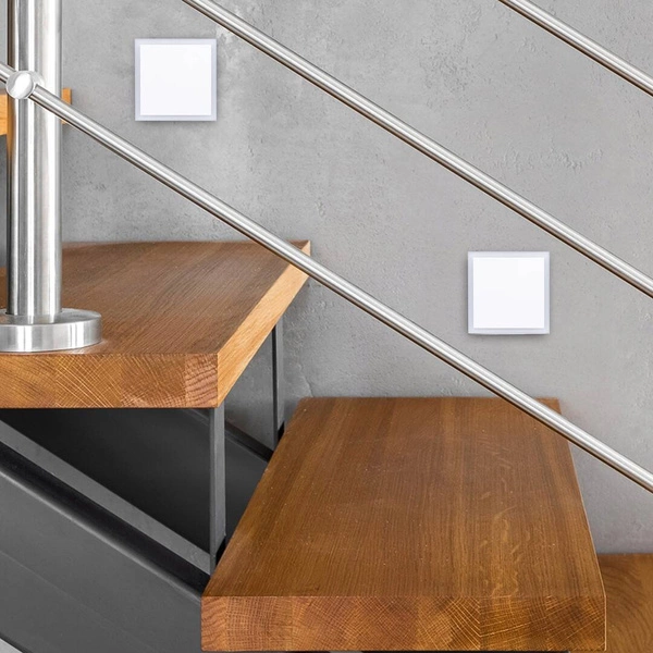 Oprawa schodowa LED 0,6W EVO barwa zimna 6500K EKS0476