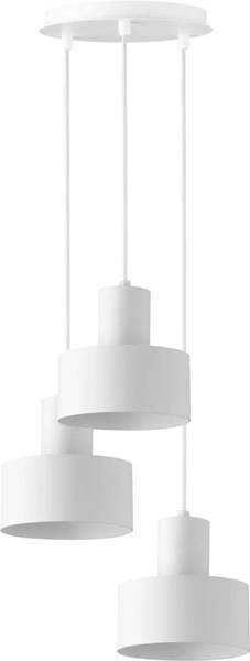 Lampa wisząca RIF biała 3pkt  33cm