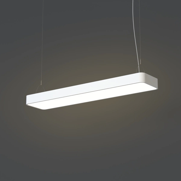 Lampa wisząca SOFT LED WHITE dł. 93,5cm 2xLED TUBE T8 | biały 7545