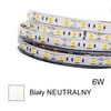 Taśma LED 6W 2835 4000K neutralna IP64 | 5m