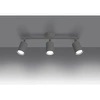 Lampa sufitowa LEMMI 3, biały/chrom, 3x40W GU10, SL.1125