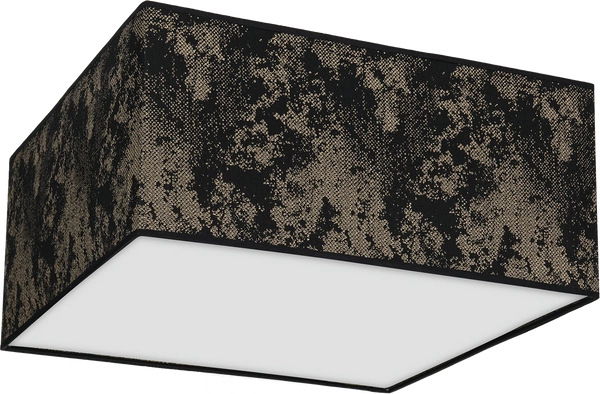 Lampa sufitowa SATINO, czarny/złoty, 2x60W E27, MLP7314