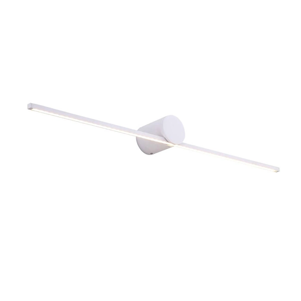 Kinkiet Modern Slim L, biały, 8W LED, barwa ciepła 3000K, IP44