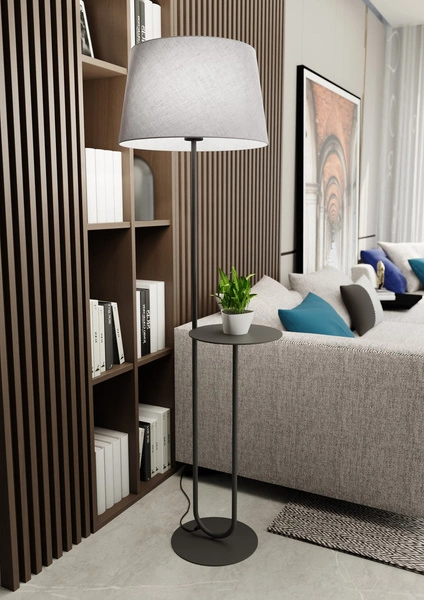 Lampa podłogowa Emibig HOTEL LP GRAY 1422/LP1