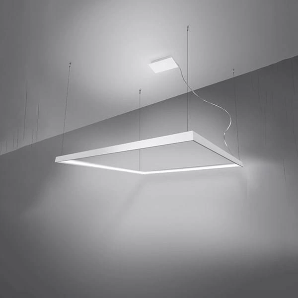 Lampa wisząca NELYA M, biała, 50W LED, barwa neutralna 4000K, TH.150