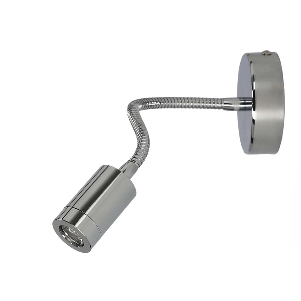 Kinkiet RAX na wysięgniku 21-37435 chrom, 3W LED, barwa ciepła 3000K