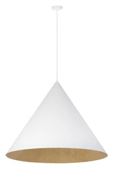 Lampa Sigma Vesuvio biały/złoty L 3xE27 41030