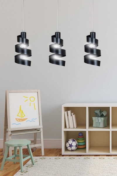 Lampa wisząca Emibig SAGA 3 Czarny 352/3